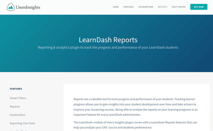 LearnDash Reports