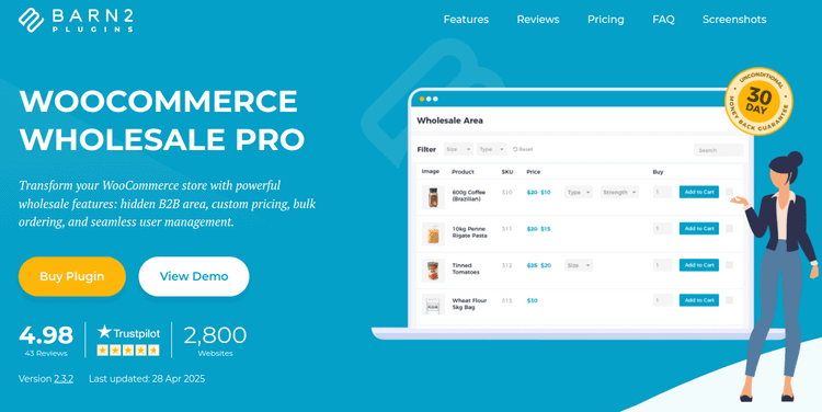 WOOCOMMERCE WHOLESALE PRO